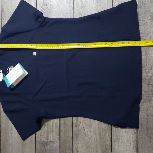 Uniforms World Scrubs for Women Set - Stretch Scrub Top & Pants, 8 Pockets, Sz M - Picture 6 of 16